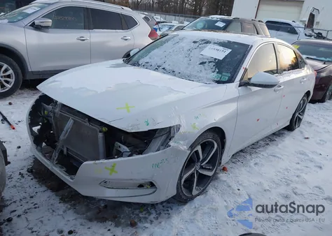 2019 Honda Accord Sport 2.0T from USA, damaged, VIN 1HGCV2F35KA018049